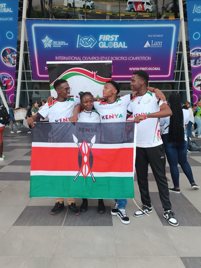 Silver Medal - 1st Runners Up in FIRST Global Winning Alliances